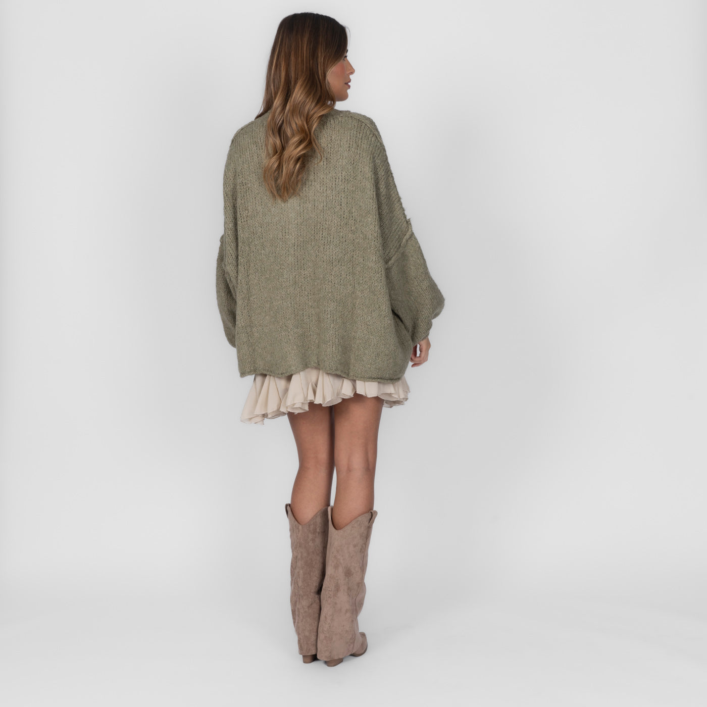 Cárdigan oversize