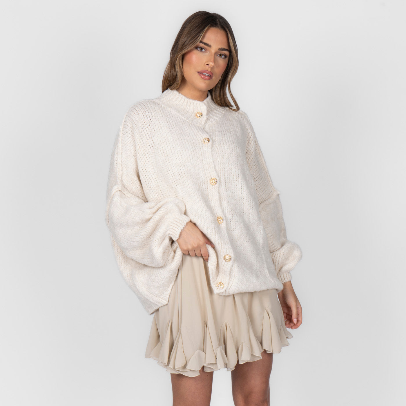 Cárdigan oversize