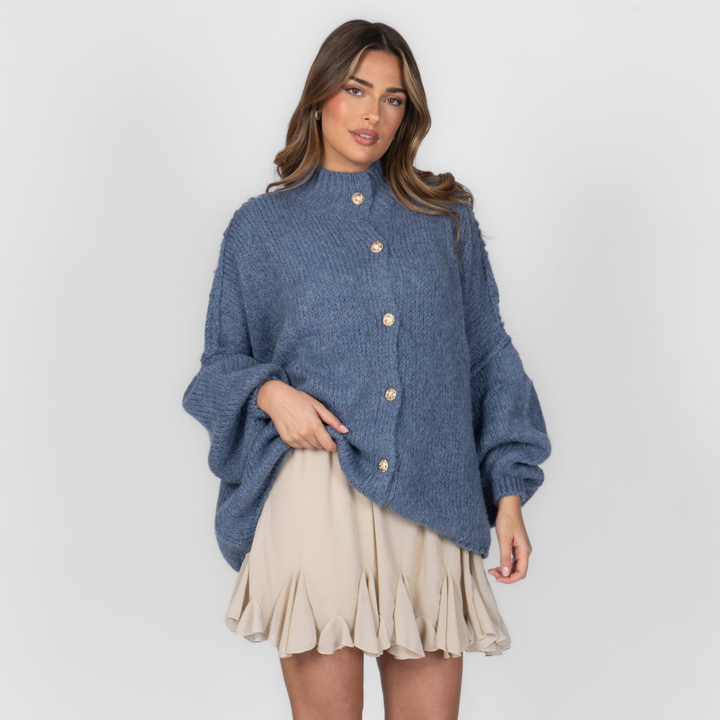 Cárdigan oversize