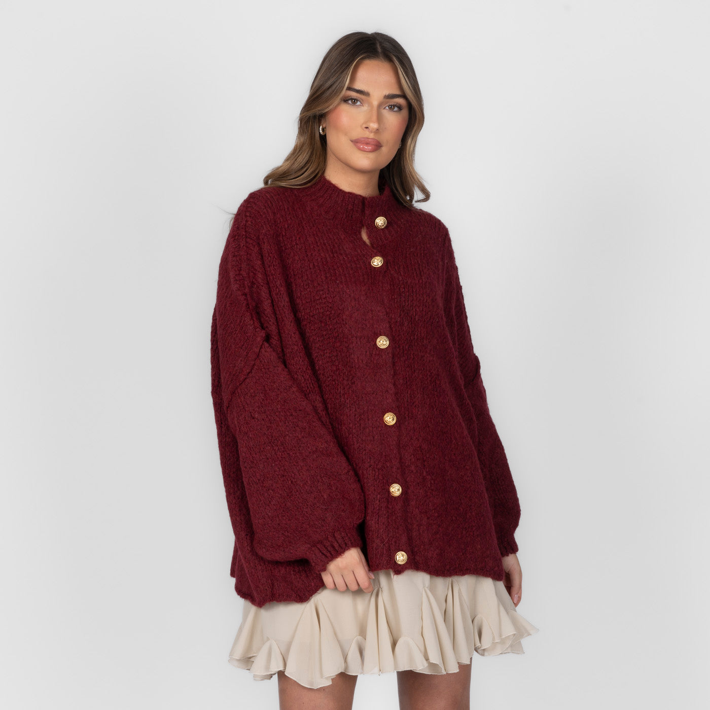 Cárdigan oversize