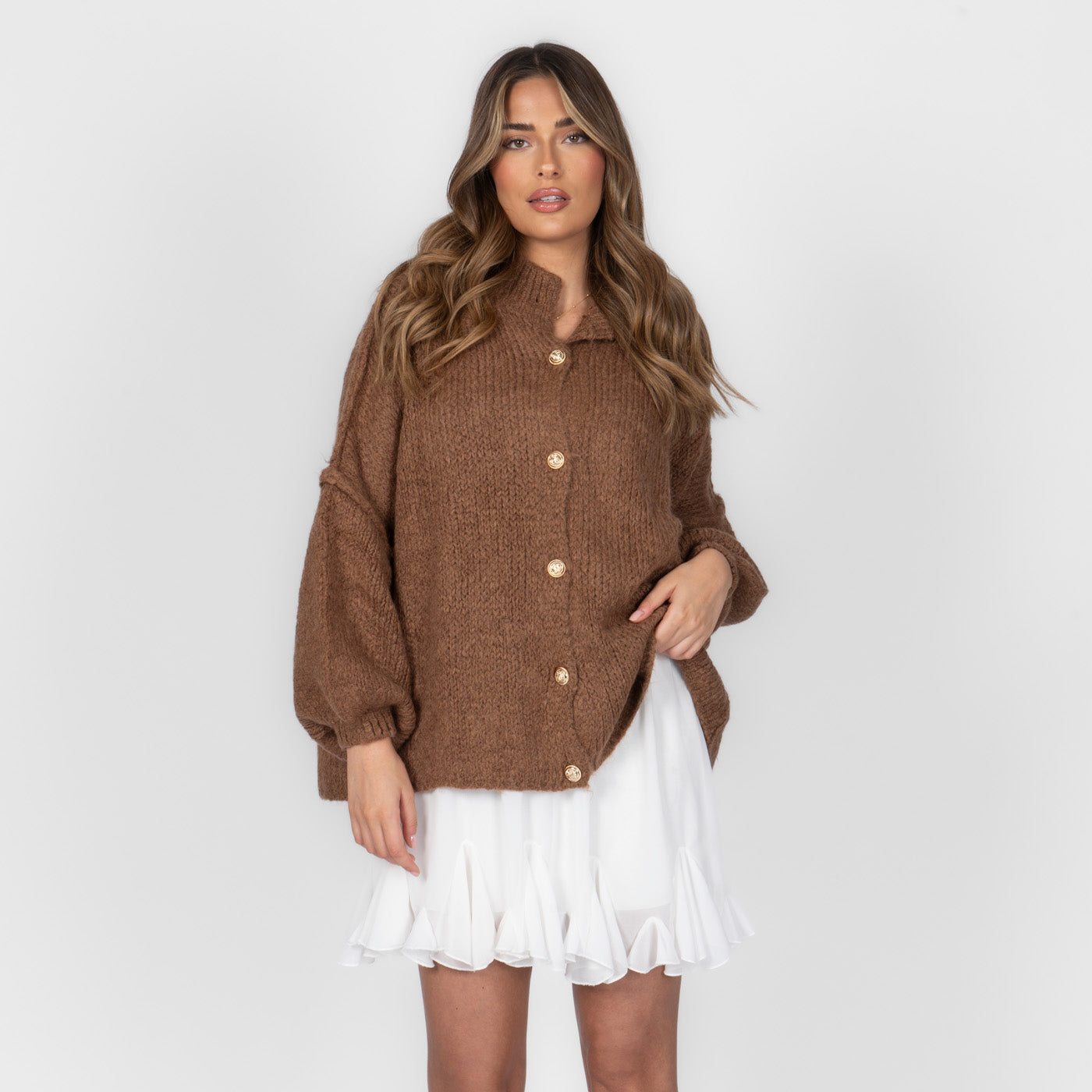 Cárdigan oversize