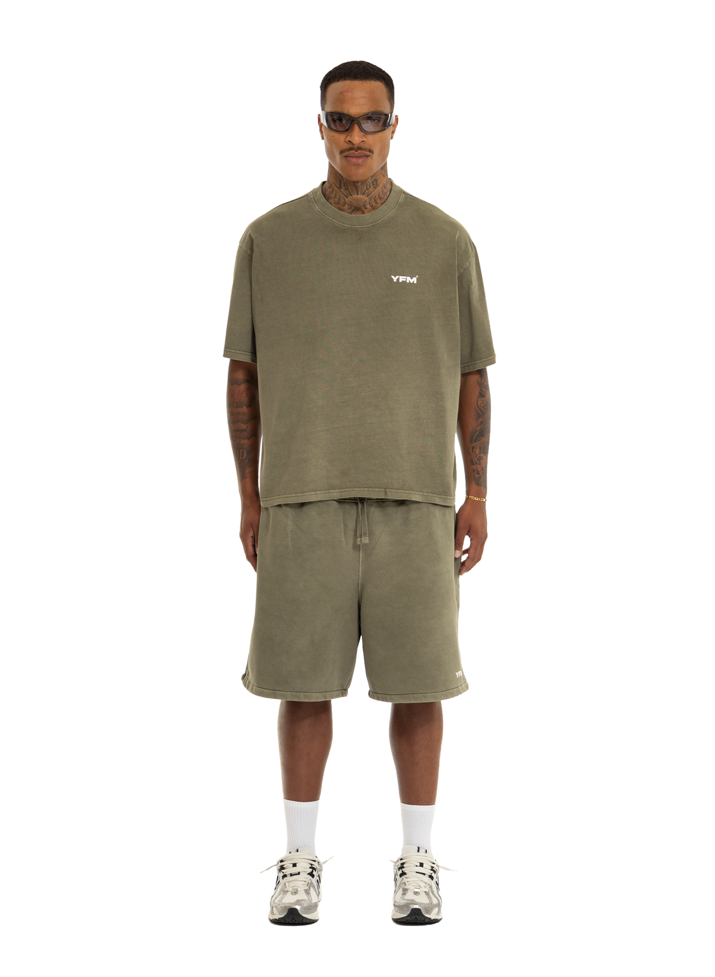 PANTALONES CORTOS | OLIVE FADE