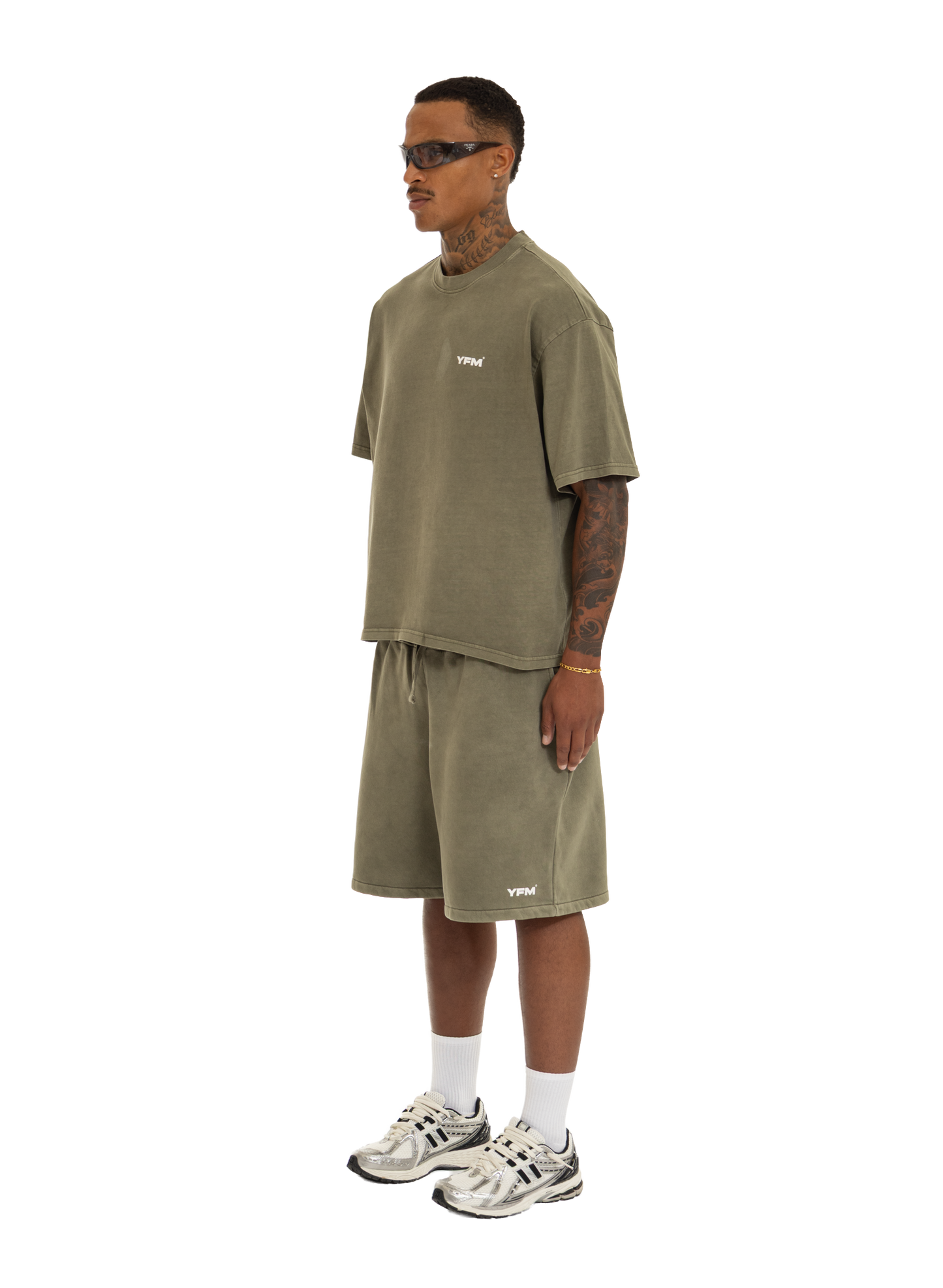 PANTALONES CORTOS | OLIVE FADE