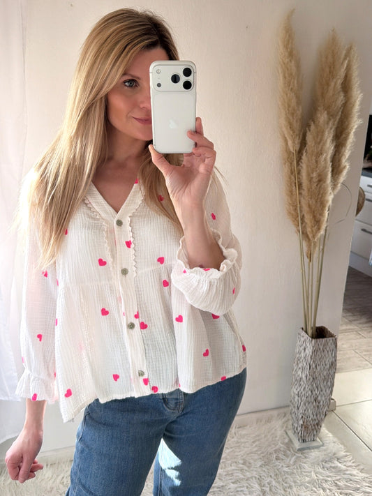 Laura  | Blusa Love Story