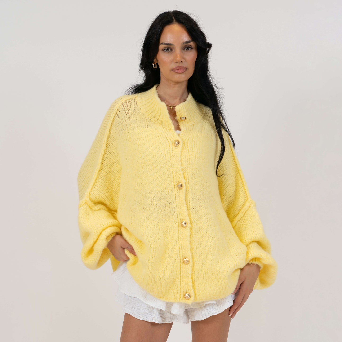 Cárdigan oversize