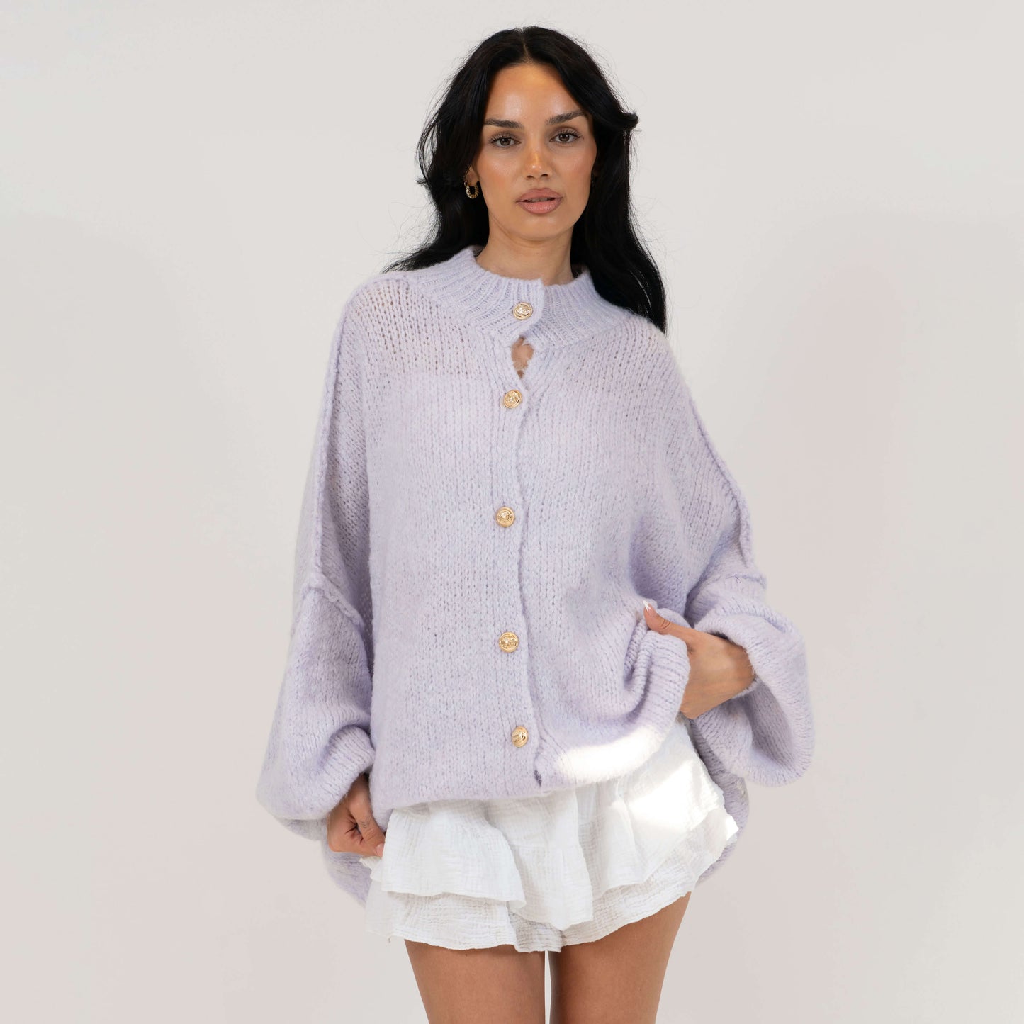 Cárdigan oversize