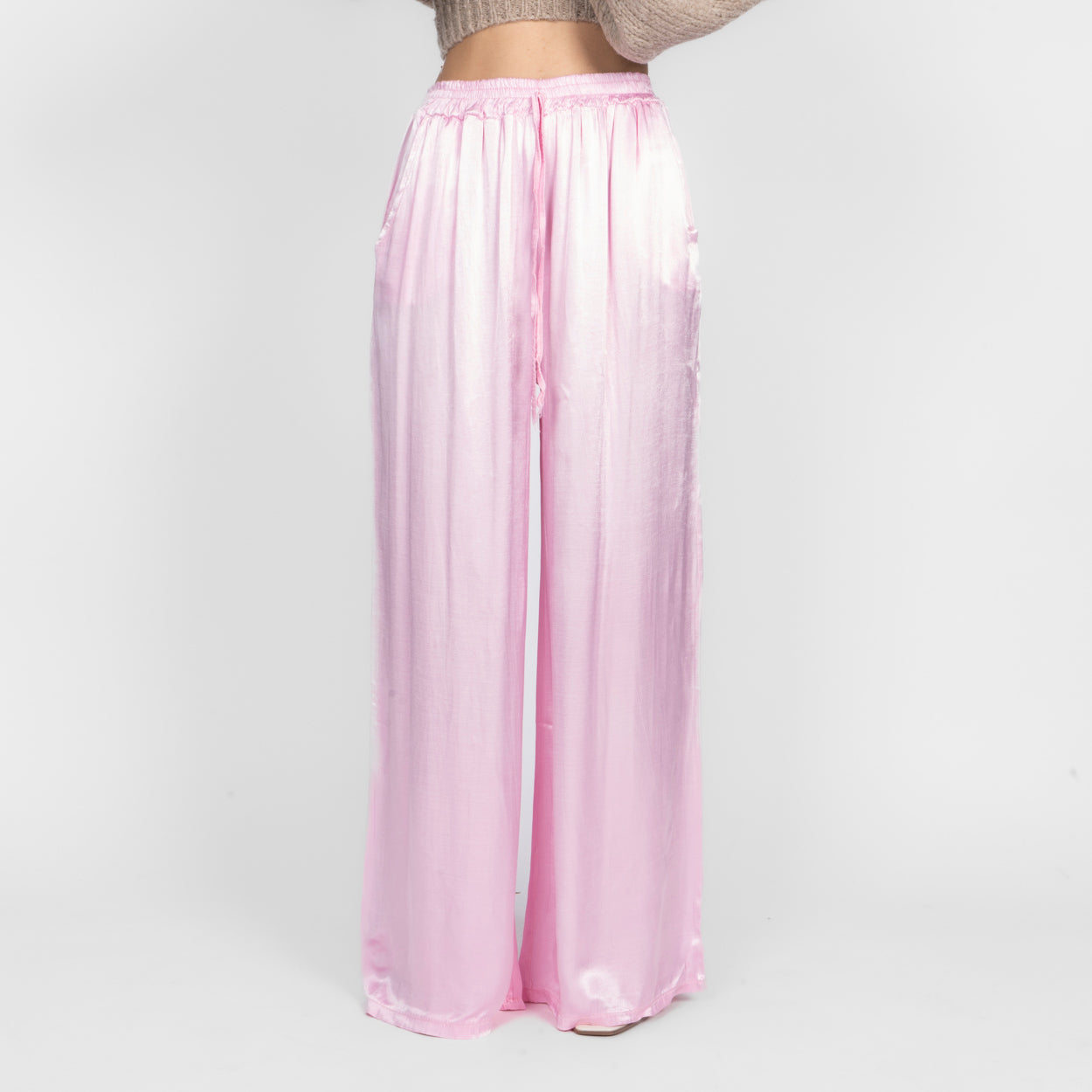 Pantalones de Satén