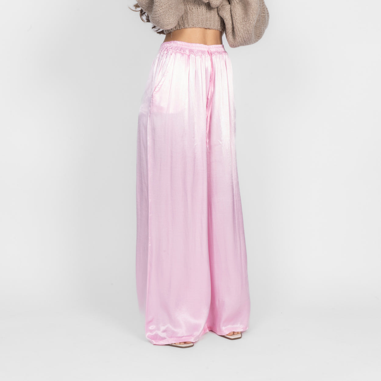 Pantalones de Satén