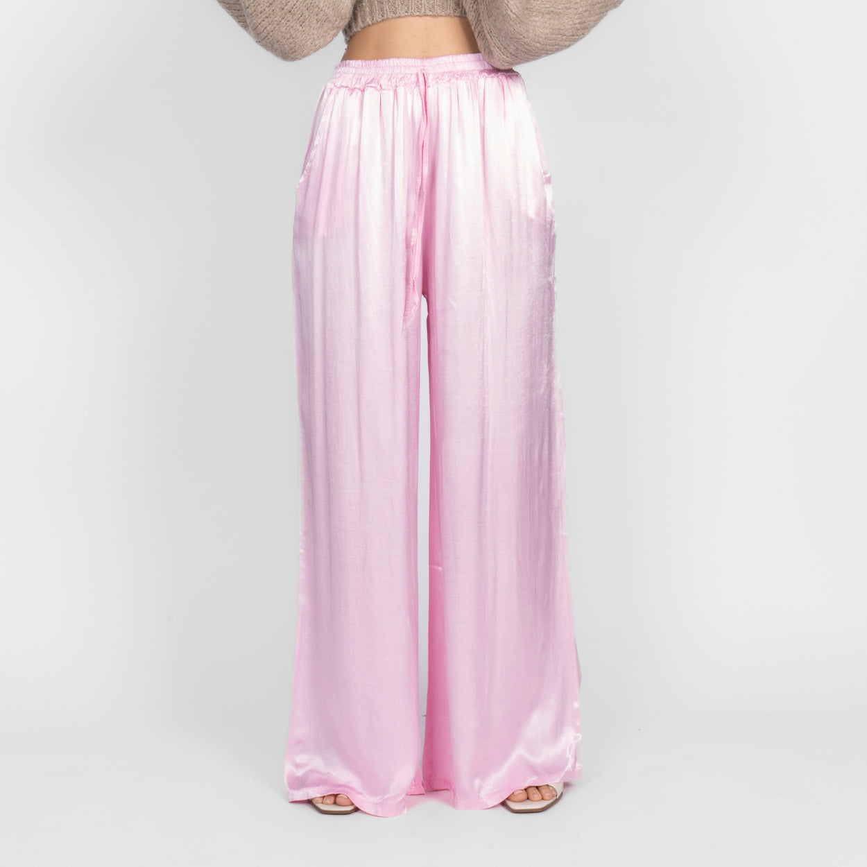 Pantalones de Satén