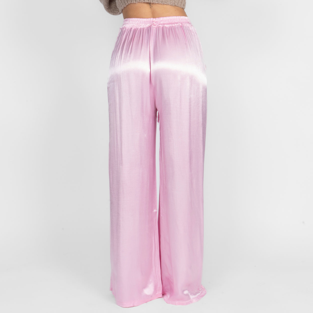 Pantalones de Satén