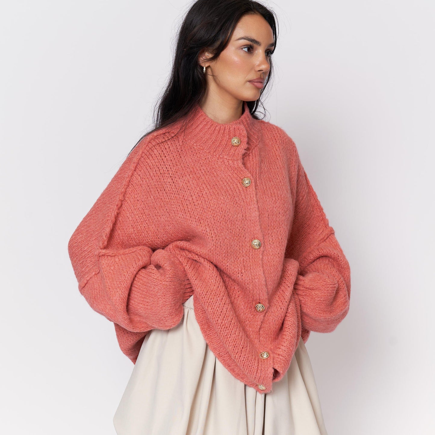 Cárdigan oversize