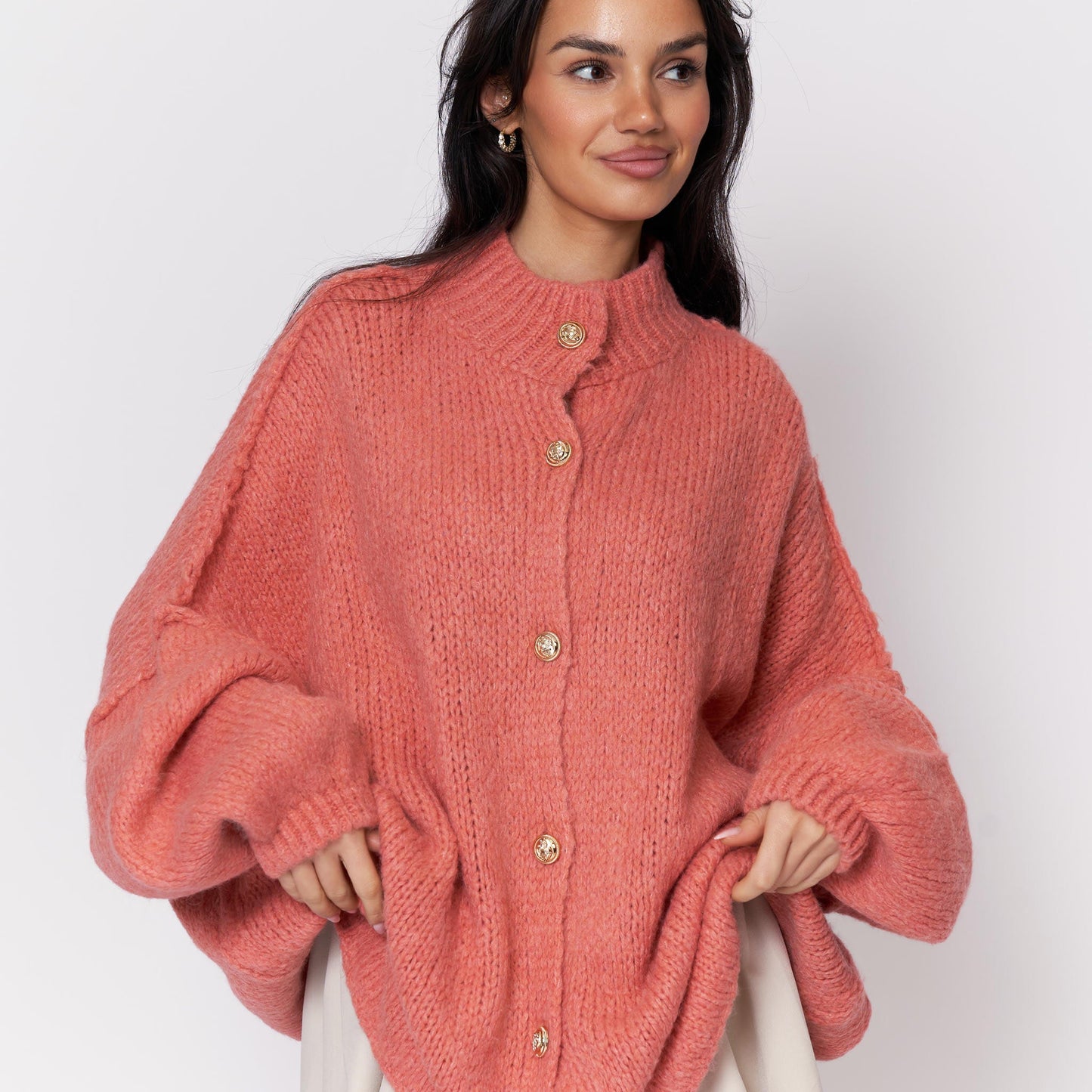 Cárdigan oversize