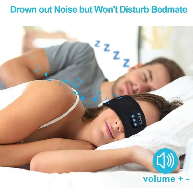 Antifaz para dormir con bluetooth