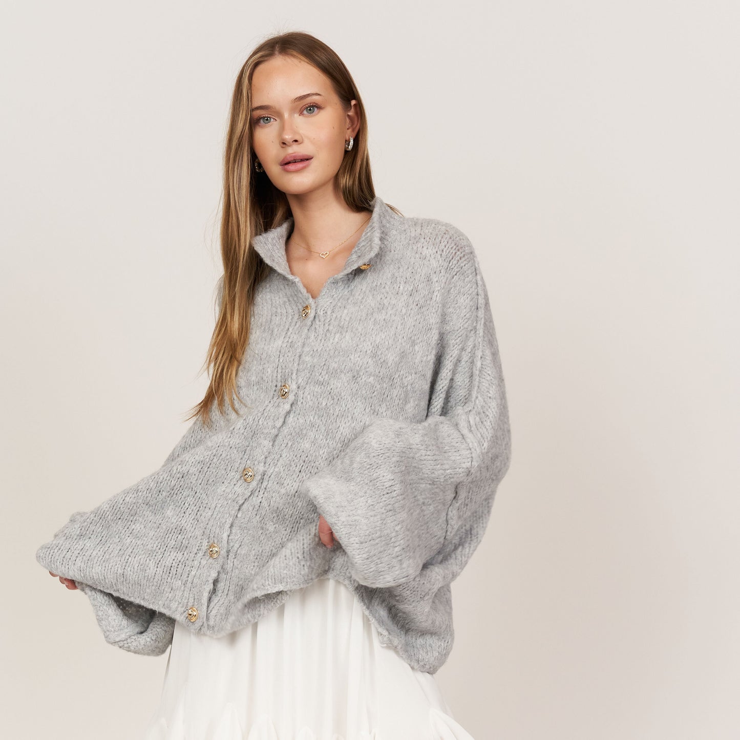 Cárdigan oversize