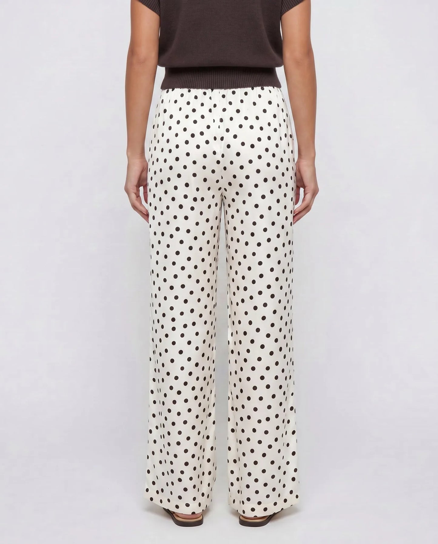 Pantalones de Satén
