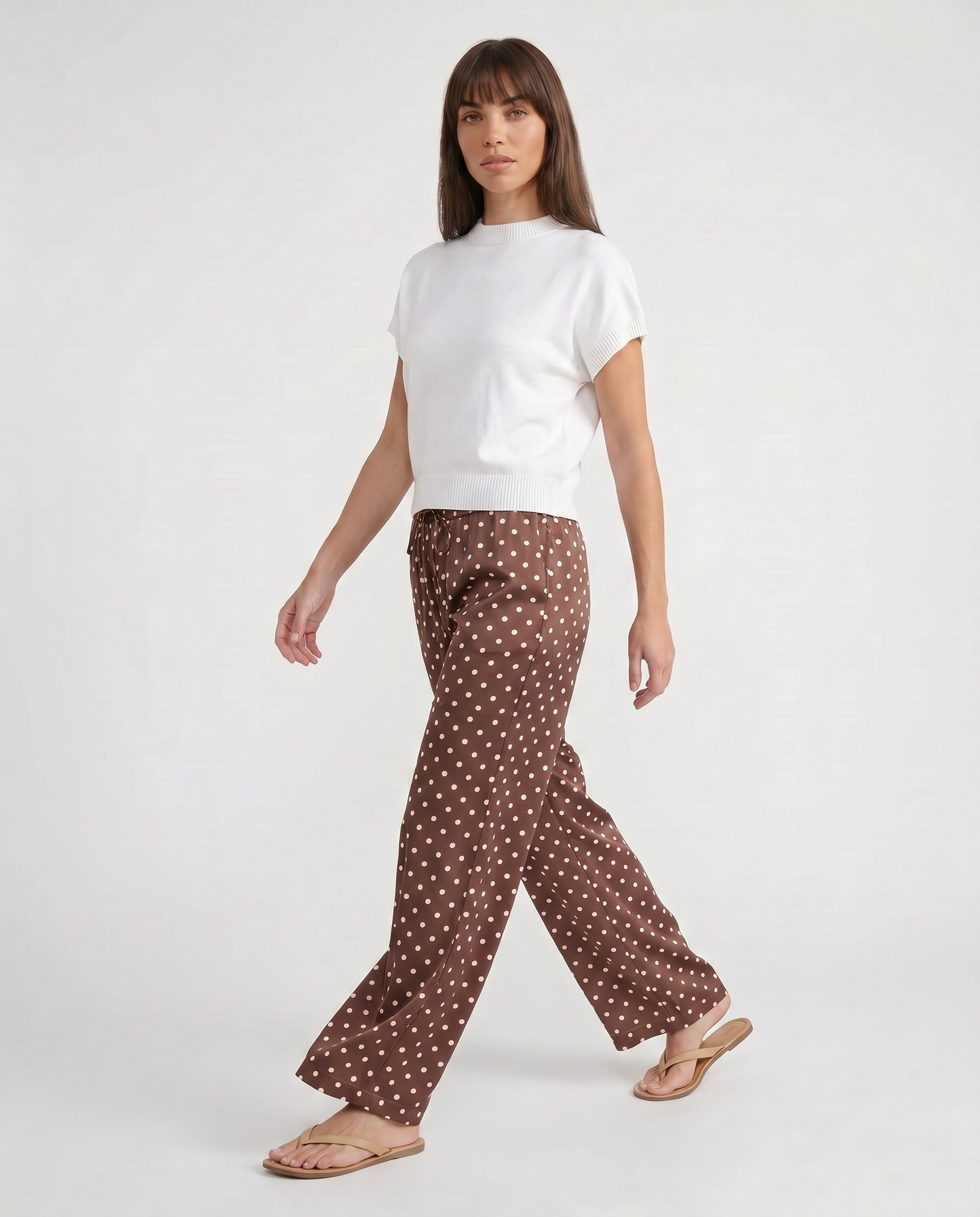 Pantalones de Satén